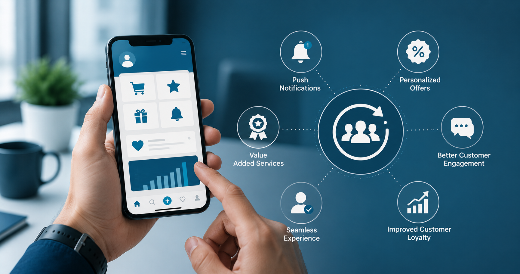 How Mobile App Development Helps Businesses Increase Customer Retention